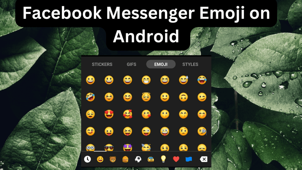 Facebook Messenger Emoji on Android